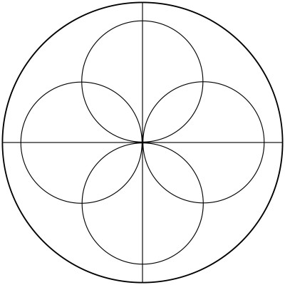 Mandala  de circulos 4
