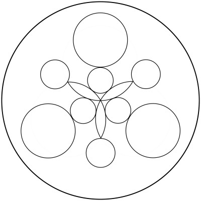Mandala  de circulos 5