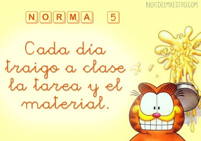 NORMAS DE CLASE 5