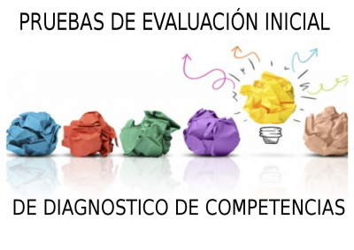 PRUEBAS DE EVALUACION INICIAL DE DIAGNOSTICO DE COMPETENCIAS