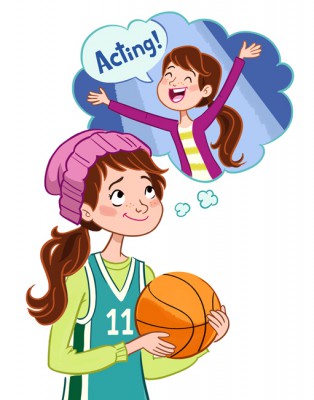 lamina expresion oral sueños con jugar al baloncesto