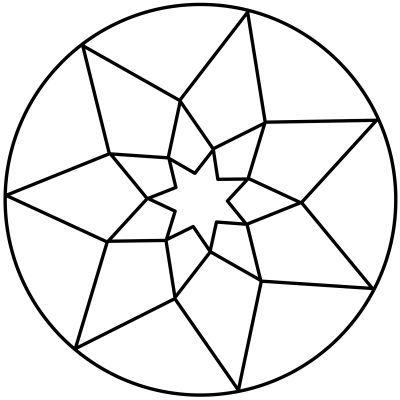 mandala estrella 10