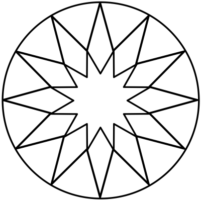 mandala estrella 9