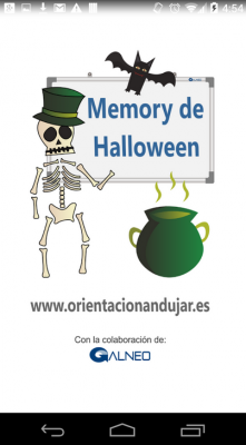 Terrorífico y divertido Memory de Halloween para Android APP gratuita portada