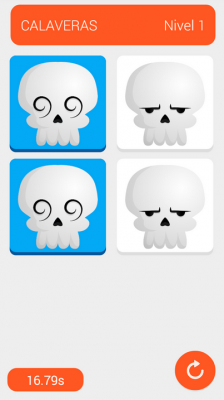 Terrorífico y divertido Memory de Halloween para Android APP gratuita