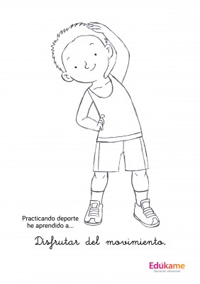 fichas para colorear  deporte y emociones Edukame_Page_05