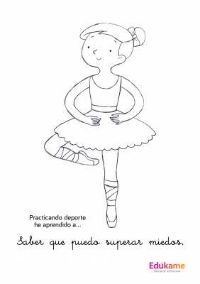 fichas para colorear  deporte y emociones Edukame_Page_11