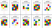 Sudokus entretenidos de colores de 4 por 4 de nivel fácil para trabajar el razonamiento lógico, la percepción visual, la moticidad fina, la memoria y sobre todo la atención matendida […]