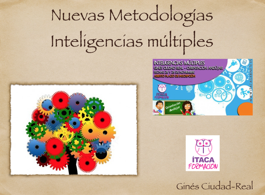 A finales de este mes tendremos una formación formación en Córdoba en ITACA  GABINETE, donde daremos un completo curso sobre Inteligencias Múltiples en el aula. Ya estamos manos a la obra […]