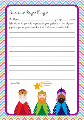 CARTA REYES MAGOS