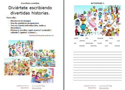 Escritura Creativa escribimos divertidas historias