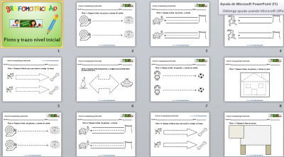 CUADERNO DE CALIGRAFÍA EN CUADRICULA PARA APRESTO Y PREESCRITURA – Imagenes  Educativas