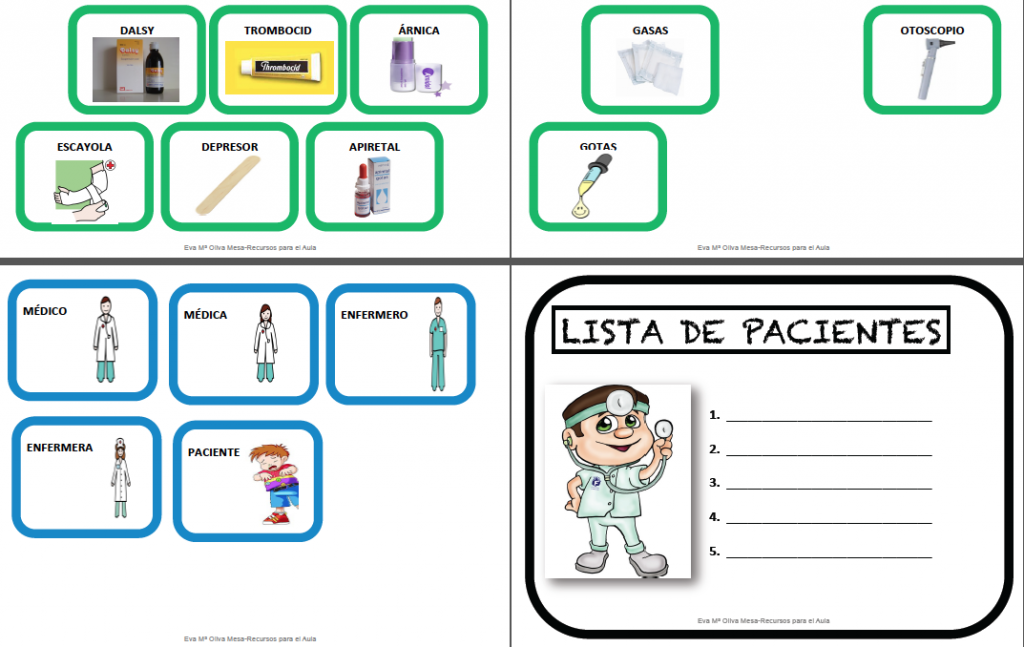 Otra fantástica colaboración de Eva María Oliva Mesa maestra de Educación infantil y primaria del colegio Alquería de Granada, para trabajar el los médicos y los hospitales. DESCARGATE EL LIBRO EN PDF […]