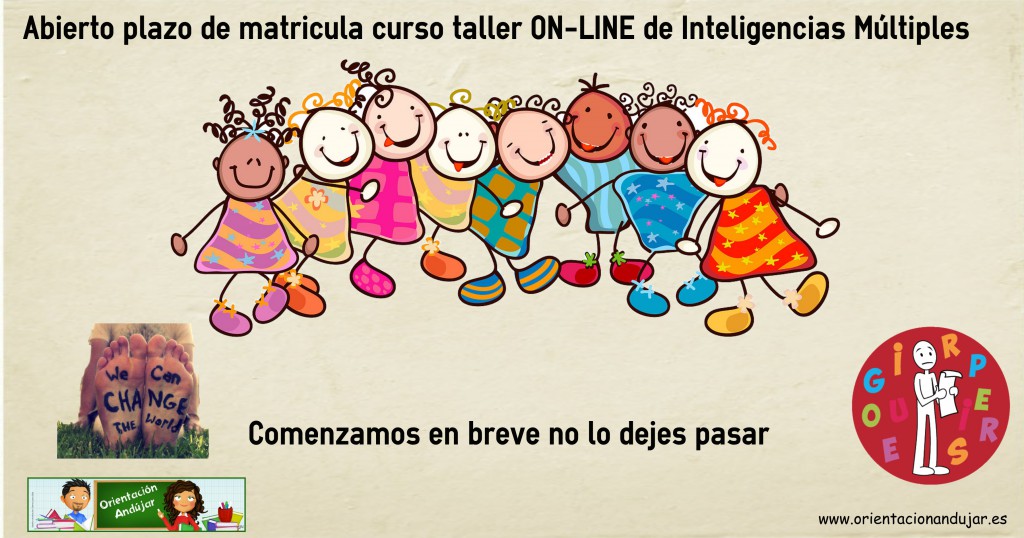 Ya tenemos abierto el plazo de matrícula de nuestro segundo curso taller on-line de Inteligencias Múltiples. El curso será muy práctico y aprenderás un montón de recurso y herramientas para […]