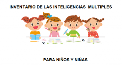 INVENTARIO DE IIMM PARA NIÑOS Y NIÑAS INTELIGENCIAS MULTIPLES