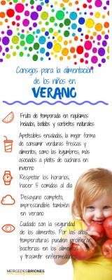 CONSEJOS PARA LA ALIMENTACIÓN DE LOS NIÑOS EN VERANO con Mercedes Briones nuestra Coaching nutricional