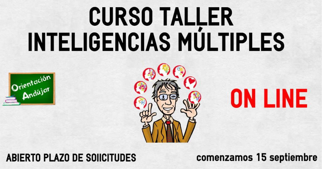 Cuando ya hemos pasado el primer mes de verano te traemos nuestra propuesta formativa para el curso que viene. Arranca el 15 de Septiembre la 3ª edición de nuestro curso sobre INTELIGENCIAS […]