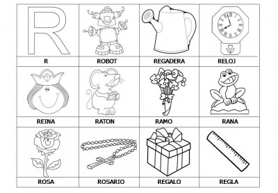 El abecedario de los objetos listo para imprimir (21)