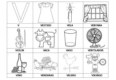 El abecedario de los objetos listo para imprimir (25)