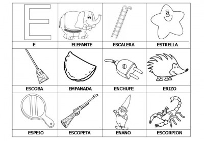 El abecedario de los objetos listo para imprimir (8)