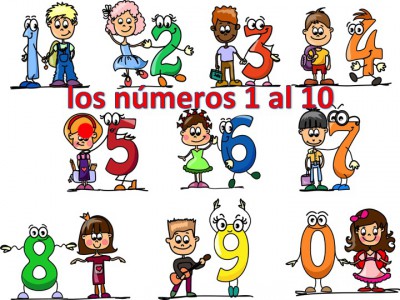 Aprendemos los números del 1 al 10 en español de forma divertida Video, láminas, Bits1