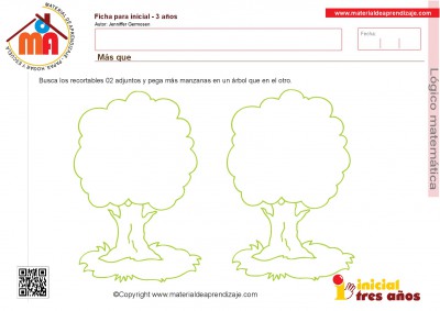 Colección de ficha para trabajar razonamiento Lógico matemático educación Infantil21