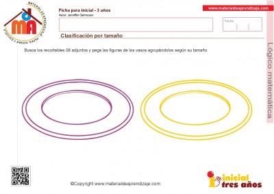 Colección de ficha para trabajar razonamiento Lógico matemático educación Infantil28