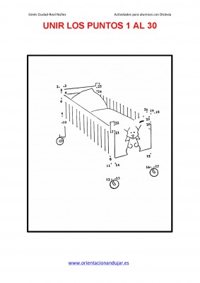 Motricidad y números del 1 al 30 Super colección vamos a unir puntos y a colorear1