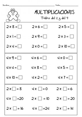 TRABAJAMOS LAS TABLAS DE MULTIPLICAR 7