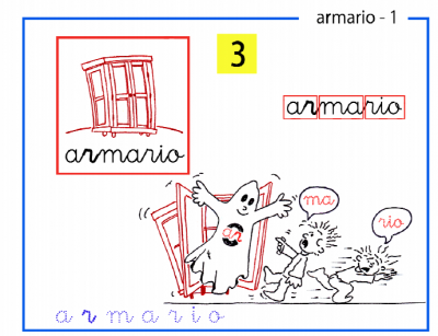 3.- sílabas inversas ar-armario ar-er-ir-or-ur