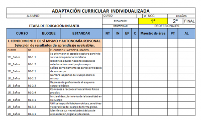 ACI INFANTIL