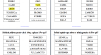 Con  estas fichas vamos a trabajar la categorización y el significado de las palabras (conciencia semántica). Es la capacidad para otorgar un significado a un significante (palabra) que ha sido […]
