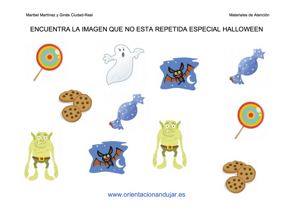 Hoy os traemos unas fichas para trabajar la atención con la temática de Halloween. Espero que os guste. Siendo la atención un concepto complejo y difícil de abordar, desde el […]