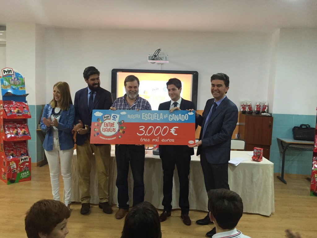 Hoy ha tenido lugar en el colegio Virgen de la cabeza la entrega del concurso Entre Escuelas, por parte del Brand & Trade Channel Manager de pegamentos PRITT Alfredo Jimenez Gordon, en […]