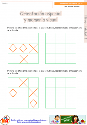 10 inicial 1 orientaci¢n espacial y memoria visual