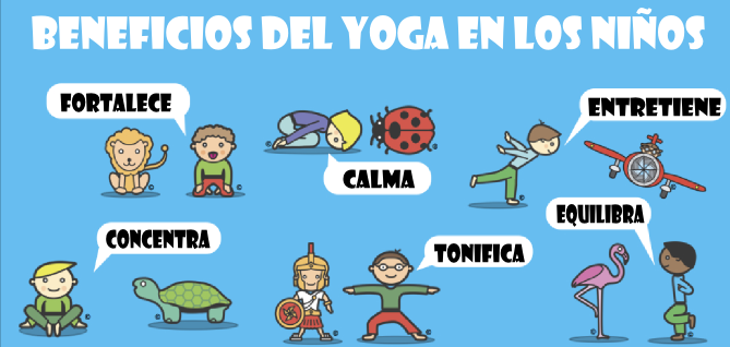 anchura lava Egipto El yoga en los niños y niñas beneficios y posturas animales