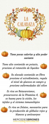 BENEFICIOS de la calabaza