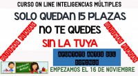 Últimas plazas para matricularte en la 4ª edición de nuestro curso ON-LIne de Inteligencias Múltiples y herrramientas TIC 2.0. ¿Necesitas un cambio en tu clase? La teoría de las Inteligencias […]