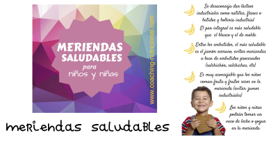 meriendas saludables