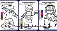 Os compartimos estas fantásticas fichas de matemáticas para sumar y colorear según el resultado, de manera que los niños además de practicar la suma se entretengan coloreando estos estupendos dibujos […]