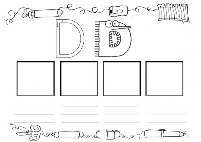 SUPER FICHAS DE LECTOESCRITURA MAYUSCULAS (5)