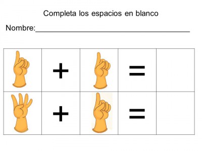 vamos a sumar con los dedos (11)