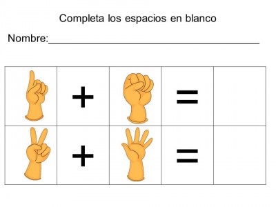 vamos a sumar con los dedos (13)