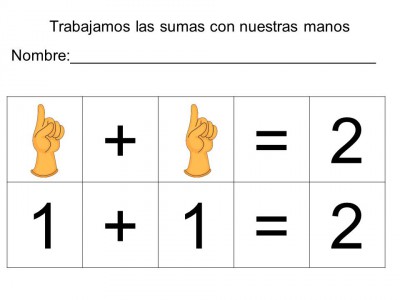 vamos a sumar con los dedos (4)