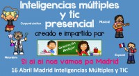 Ya lo tenemos todo organizado para estar con todos vosotros y vosotras el próximo sábado 16 de Abril para dar nuestro taller de Inteligencias Múltiples y herramientas TIC. No te […]