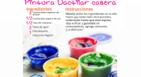 La pintura de dedos es un material muy adecuado para los niños. Realizarla de manera casera también puede ser parte de la actividad, siempre bajo la supervisión de un adulto. […]