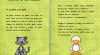 Empezamos una serie de cuentos para trabajar todas y cada una de las letras, empezamos por la letra a, con este divertido cuento titulado, La pata y la gata La pata […]