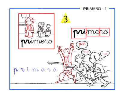 Lectoescritura paso a paso FICHAS TRABADAS PR DE PRIMERO