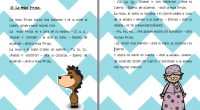 La mula Pirula busca una bufanda y se la pone al cuello. Afuera hace mucho frío. La  mula Pirula va a casa de su abuela. – U, u, u… ¿Puedo ir […]