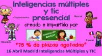 ULTIMAS PLAZAS DISPONIBLES Ya lo tenemos todo organizado para estar con todos vosotros y vosotras el próximo sábado 16 de Abril para dar nuestro taller de Inteligencias Múltiples y herramientas […]